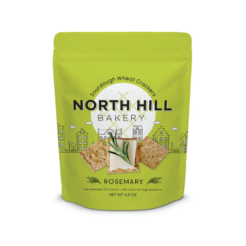 Rosemary Sourdough Crackers