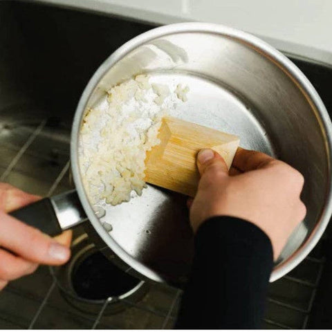Bamboo Pot Scraper