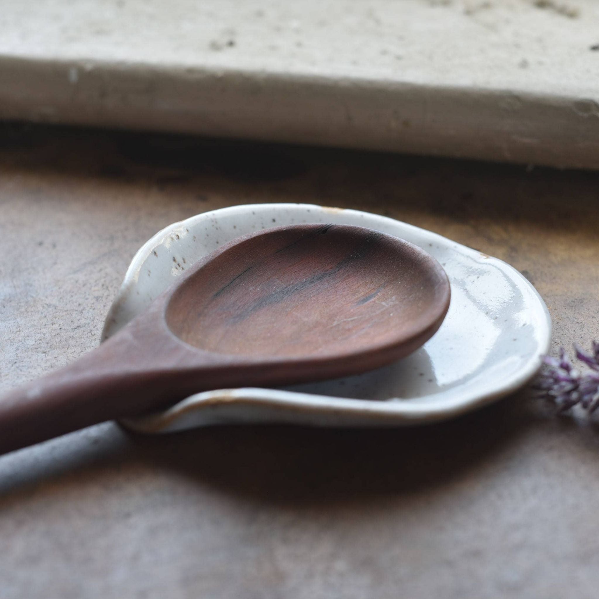 Handcrafted Spoon Rest – Olive Branch Oil & Spice