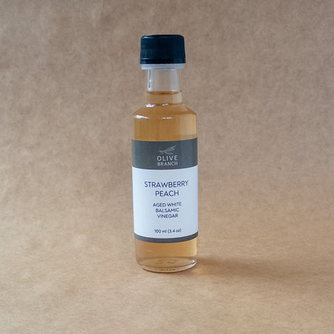 Strawberry Peach Aged White Balsamic Vinegar