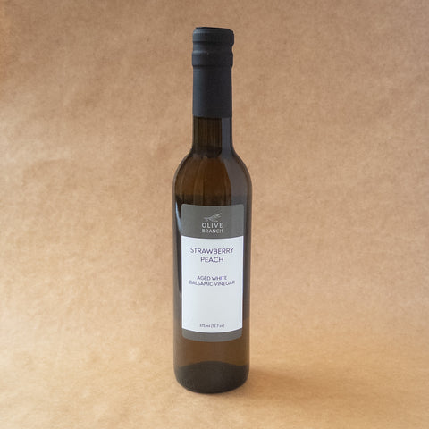Strawberry Peach Aged White Balsamic Vinegar