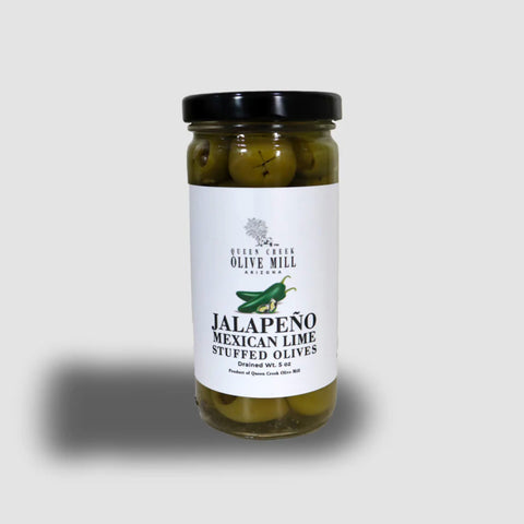 Jalapeno Lime Stuffed Olives - Olive Branch Oil & Spice