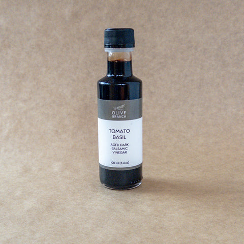 Tomato Basil Aged Dark Balsamic Vinegar