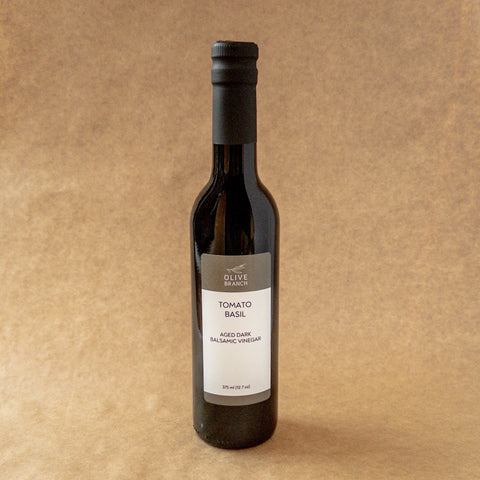 Tomato Basil Aged Dark Balsamic Vinegar