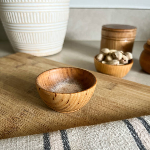 Wood Pinch Bowl