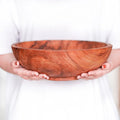 Acacia Wood Serving Bowl - Olive Branch Oil & Spice