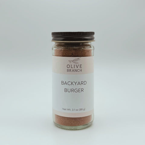 Backyard Burger - Olive Branch Oil & Spice