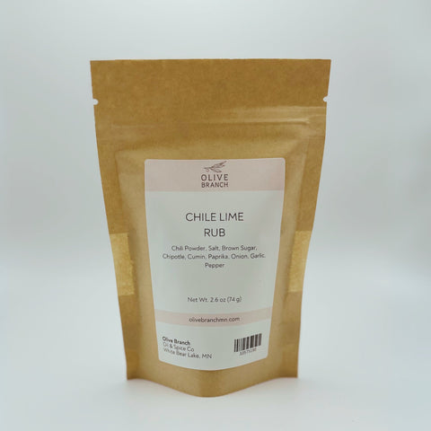 Chile Lime Rub - Olive Branch Oil & Spice