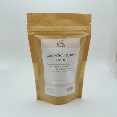 Green Thai Curry Powder - Olive Branch Oil & Spice